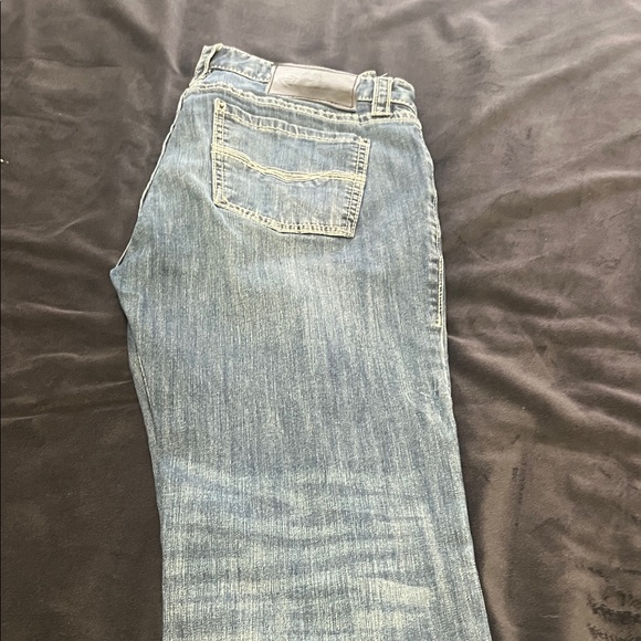 Rock & Roll Denim Slim Straight Jeans - Classic Blue - Picture 4 of 7